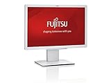 FUJITSU Display B24W-7 LED 61cm 24 Zoll TFT Flachbildschirm Monitor Wide Display Ultra Wide View LED hellgrau DisplayPort DVI VGA (Generalüberholt)