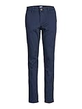 JACK & JONES Jungen Jjimarco Jjbowie Sa Navy Blazer Noos Jr Hose, Navy Blazer, 170 EU