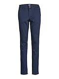 JACK & JONES Jungen Jjimarco Jjbowie Sa Navy Blazer Noos Jr Hose, Navy Blazer, 176 EU