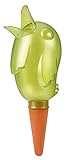Scheurich Bördy XXL, Waterreserve Wasserspender aus Kunststoff und Tonkegel, Green Pearl, 33 cm hoch, 1,0 l V