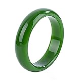Natürliche Jade-Armbänder, Hetian-Grüne Jade-Armbänder, Modische Und Exquisite Jade-Geschenke Für Damen, Für Mütter Und Freundinnen, Schmuck 56-64 Mm (64 Mm) M