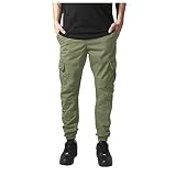 Haiorziyou Herren Cargo Hosen Outdoor Hose Männer Sommer Hose mit vielen Taschen Hose Arbeitshose Sporthose Slim Fit Freizeithose Overallhose Stretch Sp