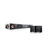 Teufel Cinebar Ultima Surround 4.0-Set Weiß / Schwarz-Weiß Soundbar Bluetooth mit aptX HDMI Surround Kino - Sound Speak