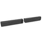 HBBOOI Soundbar Mit Wireless 2.1 Kanal, Zoll Bluetooth 4.2 Lautsprecher for TV,DSP Technologie(Mit AUX,USB,Koaxiale,Optischer Anschluss) for Heimkino,Party-Schw