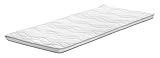 Amazon Basics Memoryschaum-Matratzenauflage mit Medicover-Material, Eierschalenprofil, 90 x 200