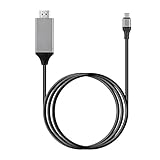 QDS Für Samsung Galaxy Note 8 9 S10 + Plus Typ-C USB-C zu HDMI-kompatibel HDTV 4K Extend Converter HDTV USB-C Schw