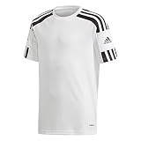 adidas Unisex Kinder Squad 21 Jsy Y T-Shirt, white/black, 164