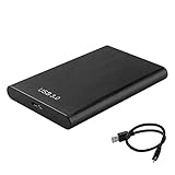 ORTUH Tragbare Externe Festplatte 1TB 2TB, USB 3.0, Portable Hard Drive HDD, Kompatibel Mit PC, Laptop