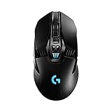 Logitech G903 LIGHTSPEED kabellose Gaming-Maus mit HERO 25K DPI Sensor, Wireless Verbindung, 140+ Stunden Akkulaufzeit, LIGHTSYNC RGB, POWERPLAY-kompatibel, PC/Mac - Schw