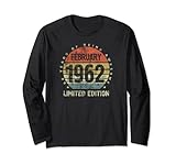 T-Shirt zum 60. Geburtstag für Frau oder Mann, Legenden, die 1962 geboren wurden Lang