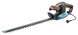 Gardena Elektro-Heckenschere EasyCut 500/55: Elektrische Heckenschere mit 500 W Motorleistung, 55 cm Messerlänge, 18 mm Messeröffnung, ergonomischer Griff und Anschlagschutz (9832-20)