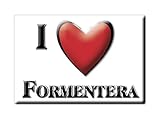 Enjoymagnets Formentera (IB) Souvenir Spanien ILLES BALEARS Fridge Magnet KÜHLSCHRANK Magnet ICH Liebe I L