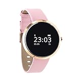 X-WATCH 54010 SIONA XW FIT Damen Smartwatch, Activity Tracker für Android und Apple iOS Light rose g