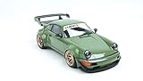 GT Spirit Porsche 911 964 RWB Rauh Welt Atlanta Olive Grün 1988-1994 Nr 812 1/18 Modell Auto mit individiuellem Wunschk