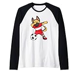 Dabbing Deutscher Schäferhund Österreich Fußball Fans Trikot Fußball Rag