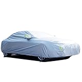 MOMEAK Autoabdeckung Kompatibel mit Mercedes-Benz C-Klasse [W204] C200 CDI Limousine/Coupe/Kombi [2007-2015] Vollständige Autoabdeckung, dick Winddicht und wasserdicht, Allwetter-U