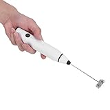 Sorandy Handmixer Elektrisch， UBS Milchaufschäumer-Mixer zum Aufladen USB-Netzteil Küchenzubehör, Weiß