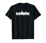Wuppertal Skyline Silhouette T-S