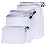 Froiny 12 Stücke Wiederverwendbare Seilgitter Produzieren Waschbare Lebensmittelgeschäftsäcke Für Aufbewahrungsfrucht Gemüse Spielzeug Sonnenstrom Org