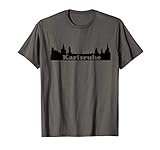 Karlsruhe Geschenk Skyline T-S