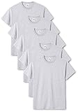 Fruit of the Loom Herren Original T. T-Shirt, grau meliert, L (5er Pack)