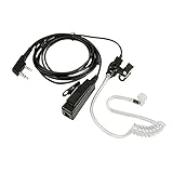 HUAHUA JUSU Store 10 stücke Hörer Headset PTT Mic Fit für Kenwood Baofeng Tragbares Radio UV5R GT-3TP BF-F8 + UV-6R UV-5X Zweiwege Radio Walkie Talk