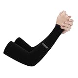 BUZHIDAO Armlinge Radsport Herren Damen Arm Ärmel Sport Uv Schutz Rutschfest Arm Sleeves Unisex Basketball Volleyball Kompression Armling