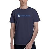 Vecetore Peeugeeot Lovgeo Navy XXL Men's Basic Short Sleeve T-S