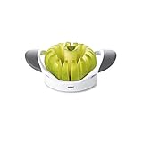 GEFU 13570 Apfelteiler PARTI - Birnenschneider - Apfelentkerner - aus Kunststoff und Edelstahl - Obstschneider mit ergonomischen G