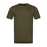 super.natural Herren Unzutreffend T Shirts, Olive Night, L EU