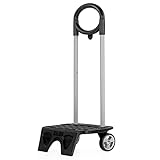 SKPAT - Schulranzentrolley. Trolley für Schulrucksäcke widerstandsfähig mit ausziehbarem Höhenverstellbar 1116, Color Schw