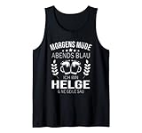 Helge Name Geschenk-Idee Geburtstag Lustiger Spruch Tank Top