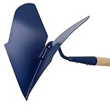 KADAX Häufler, Häufelpflug aus Metall, Pflugschar mit Stiel aus Holz, Kartoffelhäufler, Gartenwerkzeug zum Anhäufeln von Kartoffeln, Gemüse (Breite: 28,5 cm)