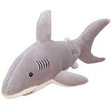 Tvtllm Giant Hammer Shark Plüschtiere Realistische HaiPuppe Soft Pack Tier Baby Geschenk Festival Geschenkstore Dekoration 60cm G