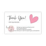 30 Stück 'Thank You for Your Order' Karten Beyond Grateful Labels Paket Einlagen Wunderbar Schätzen für Online-Einzelhandel Geschenk (Typ 2)