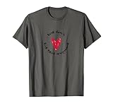 Love Don't Live Here, Anti-Valentine Hipster-Herz-T-Shirt T-S