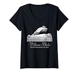 Damen William Blake Soul schwebt Christlich katholisch Protestant T-Shirt mit V