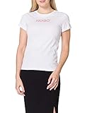 HUGO Damen The Slim Tee 6 10225143 01 T-Shirt, Medium Red614, M