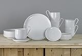 blomus RO Kaffeeservice für 6 Personen 18-teilig weiß/nimb