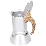 Moka Pot, 150 ml/5,07 oz/3 Tassen kubanische Kaffeemaschine Classic Cafe Percolator Latte Cappuccino Herd Espressokocher, Italienische Kaffeemaschine für Büro, Z