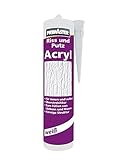 Primaster Riss und Putz-Acryl Weiß 310ml Acryldichtmasse Füllsp