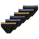 Schiesser - 95/5 - Slip - 175735-6er Pack (5 Schwarz (Blau))