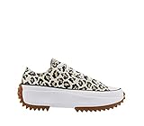 Converse Runstar Hike Ox Sneaker, Mehrfarbig - Leopard Driftwood Light Rehkitz schwarz - Größe: 35 EU