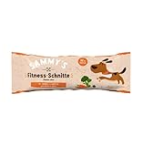 Sammy´s Fitness-Schnitte mit Brokkoli & Karotten | Hundesnack mit viel frischem Fleisch | Riegel to-go |20 x 25 g