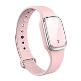 SGTHYJ Ultraschall Mückenschutz Armband Anti Mücken Uhr Gegen Moskito Band Repellent Armbänder mit Uhrfunktion USB Wiederaufladbare für Kinder Und ​Erw