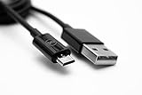 DAEWOO USB-zu-Micro-USB-Kabel | 1m lang | Synchronisieren und laden | Hochgeschwindigkeitsgetriebe | Schnellladung | Stark und flexibel | Schwarz (Black)