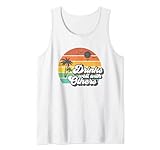 Lustiges Retro-Strandgeschenk für Damen Tank Top