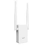 Wivarra WiFi Range Extender, Bis zu 1200 Mbit/S, 2,4 und 5GHz Dual Band WiFi VerstäRker WiFi Signal VerstäRker, UnterstüTzt Modus, US Stecker EU Steck