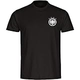 T-Shirt Deutschland Adler Retro Trikot Herren schwarz Gr. S - 5XL - Fanshirt Fanartikel Fanshop Trikot Fußball EM WM Germany,Größe:XL,Farbe:schw