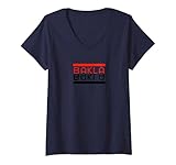 Damen Bakla Ako T-Shirt mit V